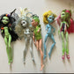 5x Monster High Dolls Venus McFlytrap, Lagoona Blue, Scaris Deuce *Parts Only*