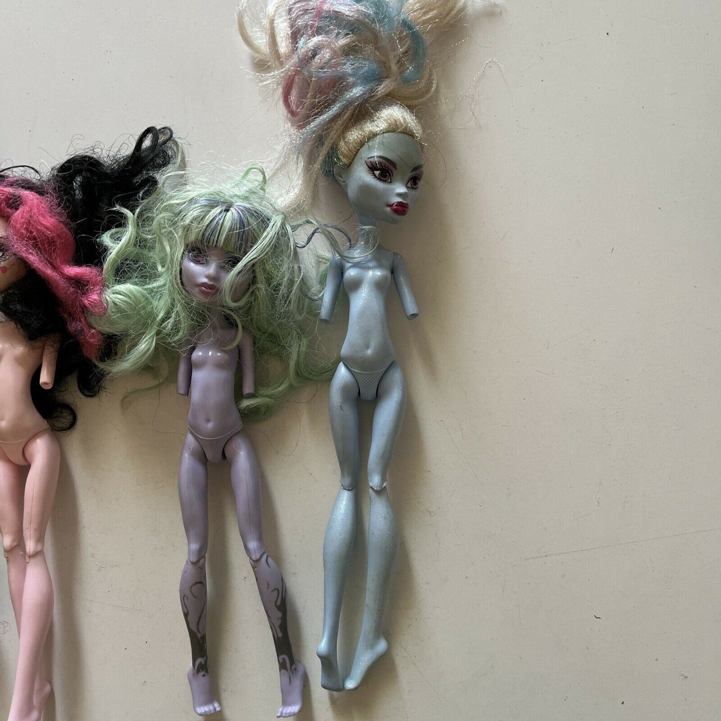 5x Monster High Dolls Abbey Bominable, Brand Boo, DRACULAURA, Cleo *Parts Only*