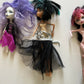5x Monster High Dolls Abbey Bominable, Brand Boo, DRACULAURA, Cleo *Parts Only*