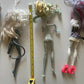 5x Monster High Dolls CLAWDEEN WOLF, Catrine Demew, Lagoona Blue, W *Parts Only*