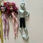 6x Monster High Dolls gillington webber, Gigi Grant, Operetta Dot *Parts Only*