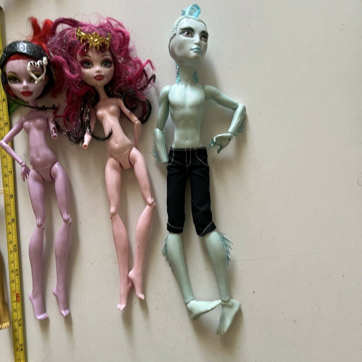 6x Monster High Dolls gillington webber, Gigi Grant, Operetta Dot *Parts Only*