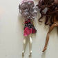 5x Monster High Dolls Bominable, Draculaura, Clawdeen Wolf, Catrine *Parts Only*
