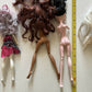 5x Monster High Dolls Bominable, Draculaura, Clawdeen Wolf, Catrine *Parts Only*