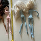 5x Monster High Dolls Bominable, Draculaura, Clawdeen Wolf, Catrine *Parts Only*