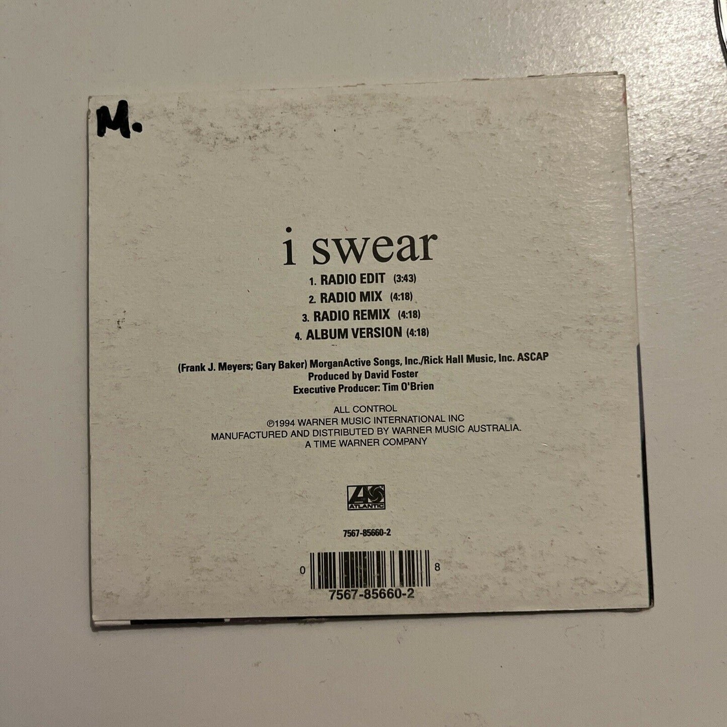 All-4-One - I Swear (CD, 1994)