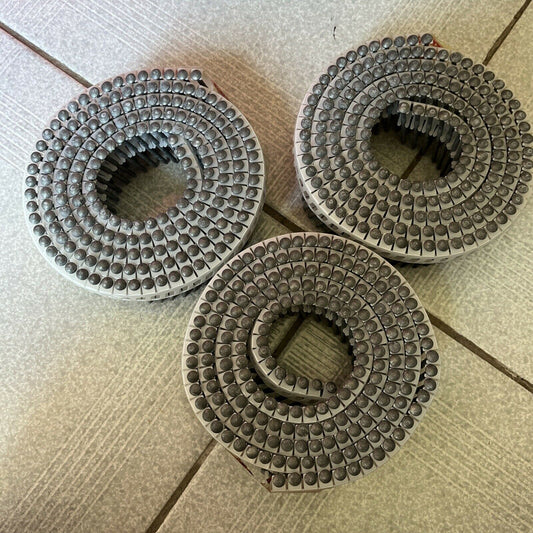 Airco Collated Nails YF52256 600 Nails 15° RING For Pneumatic Nailers