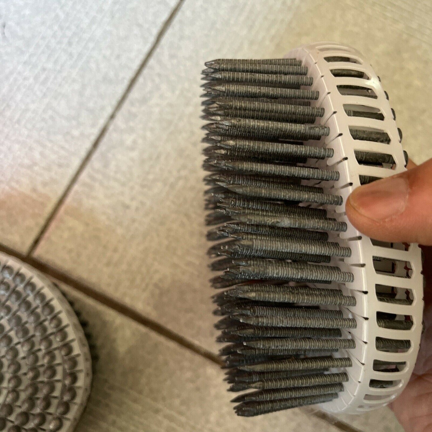 Airco Collated Nails YF52256 600 Nails 15° RING For Pneumatic Nailers