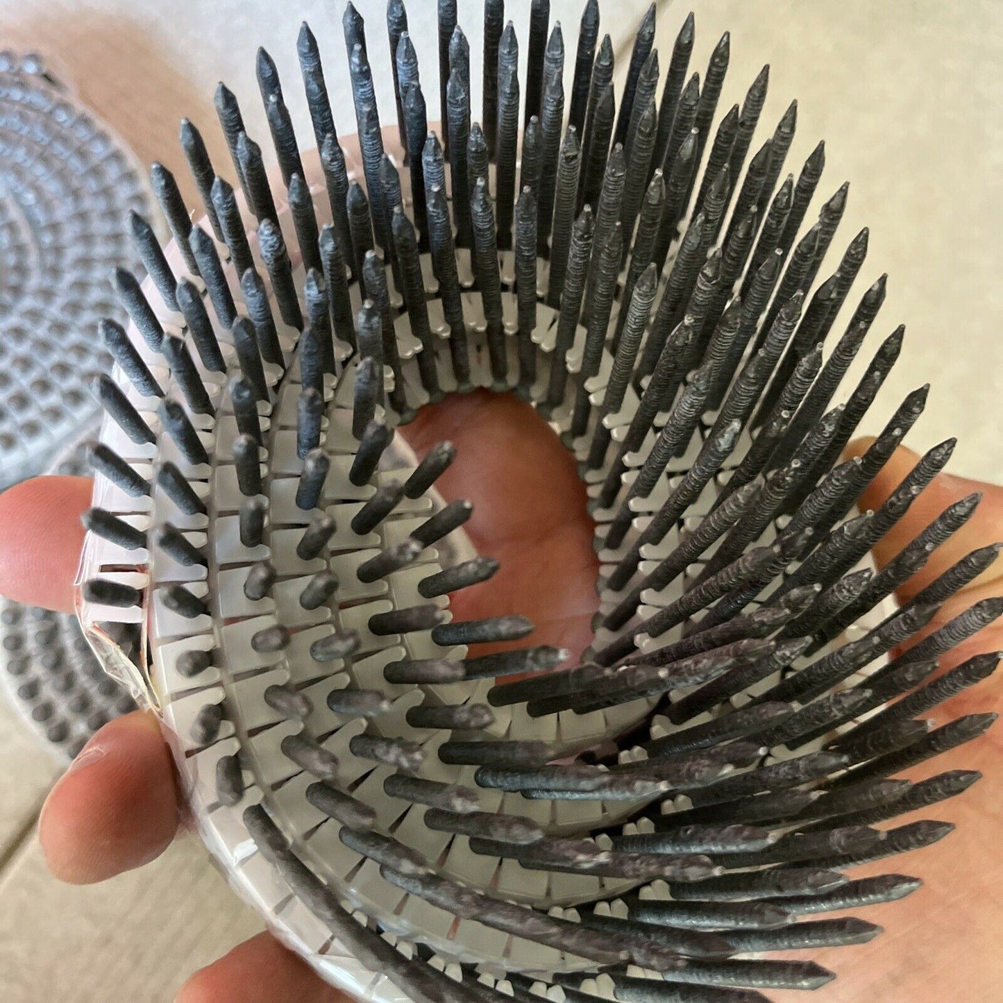 Airco Collated Nails YF52256 600 Nails 15° RING For Pneumatic Nailers