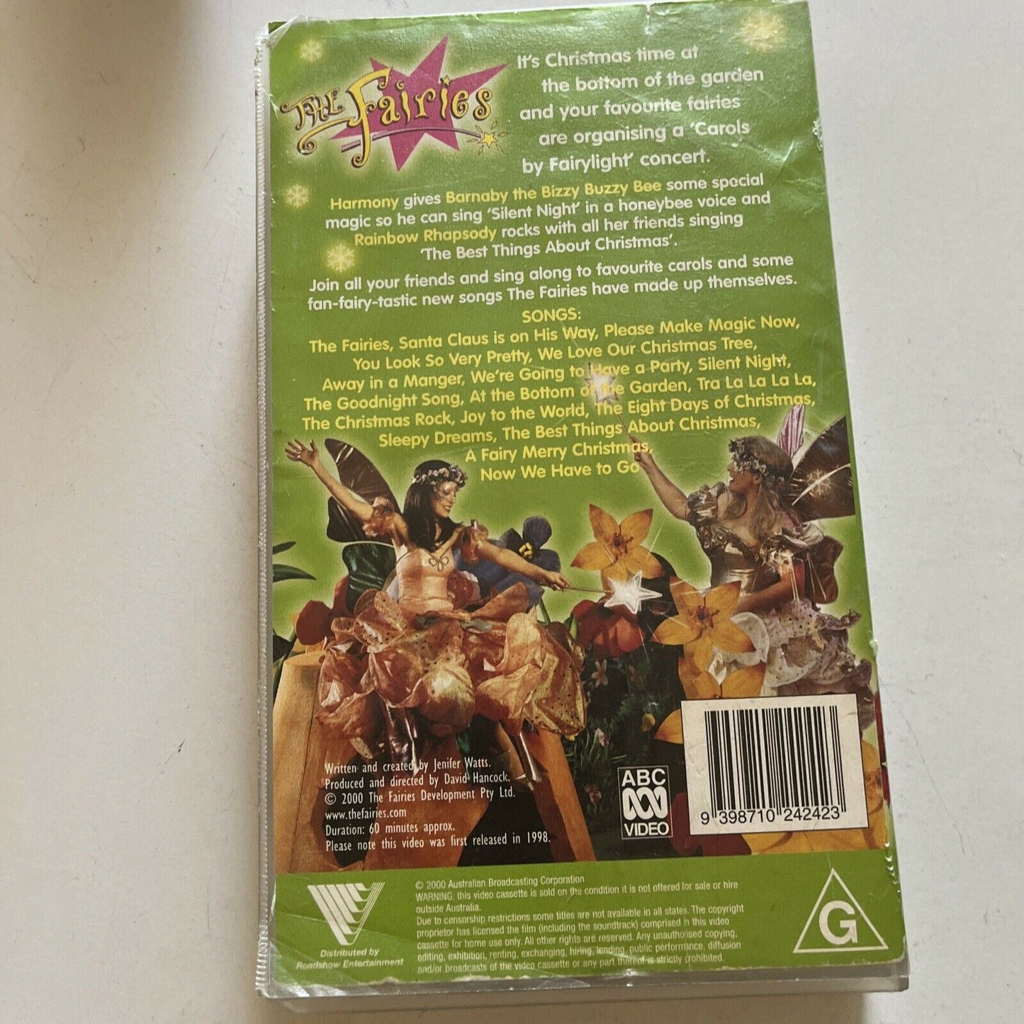 The Fairies - A Fairy Merry Christmas (VHS, 2000) PAL