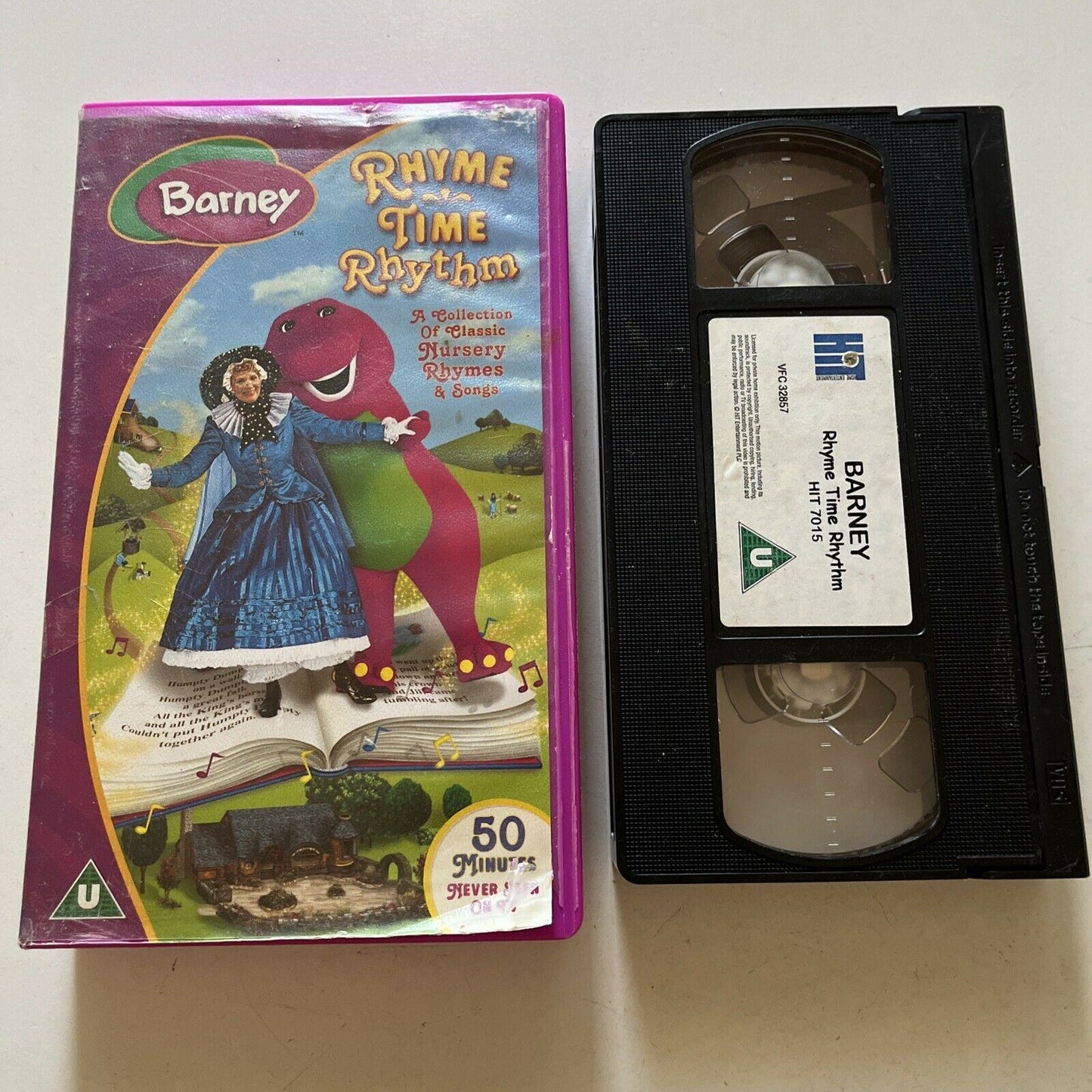 Barney - Rhyme Time Rhythm (VHS, 2000) PAL