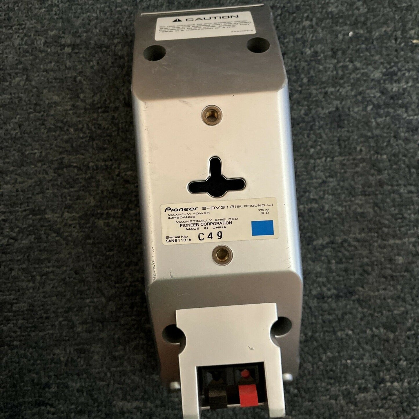 4x Pioneer S-DV313 75W Speakers (Front R+L, Surround R+L)