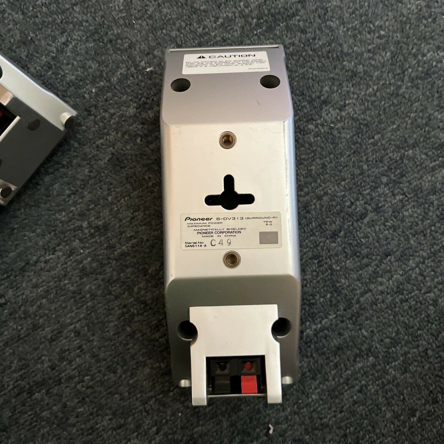 4x Pioneer S-DV313 75W Speakers (Front R+L, Surround R+L)