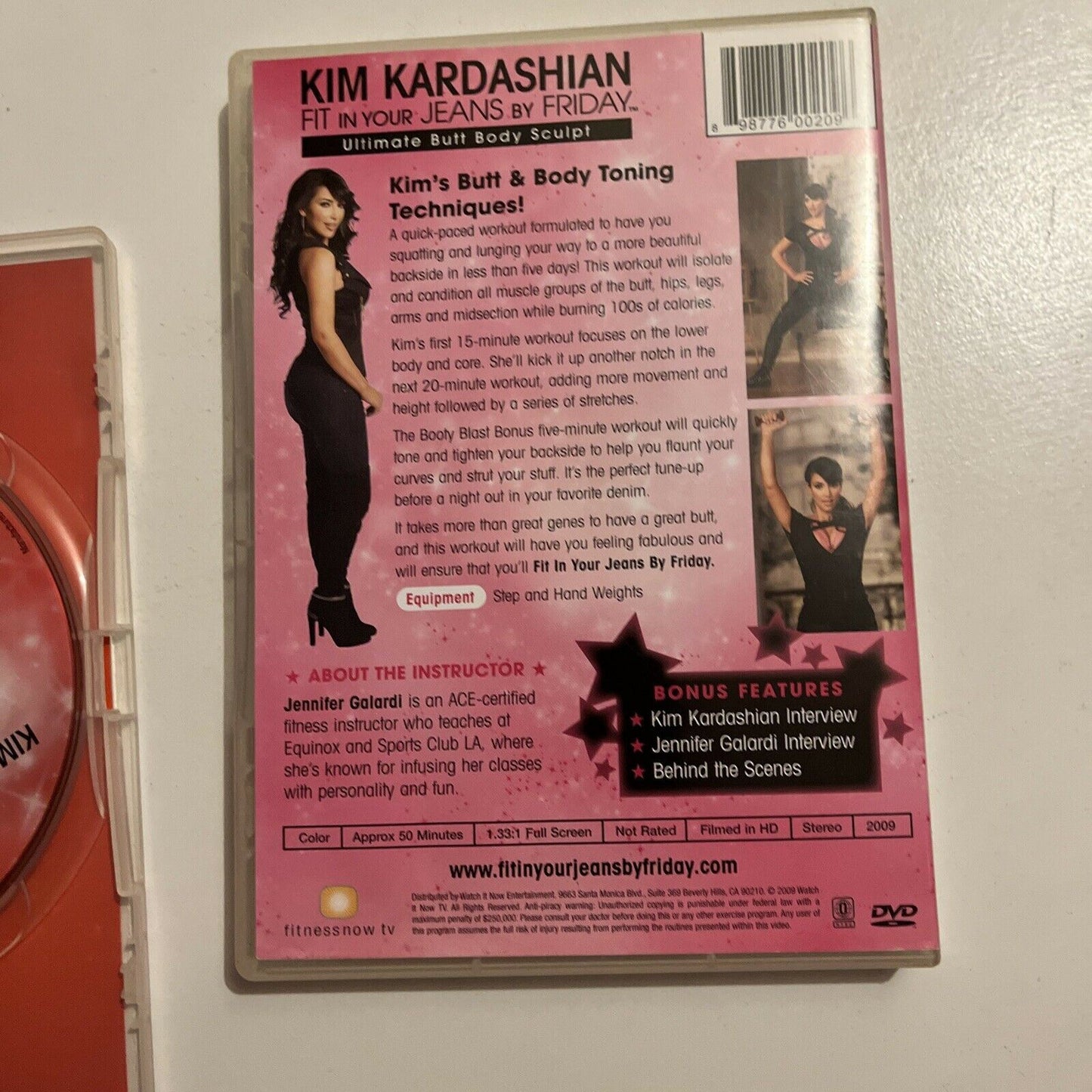 Kim Kardashian: Fit In Your Jeans By Friday: Butt Blasting, Butt Body Sculpt DVD