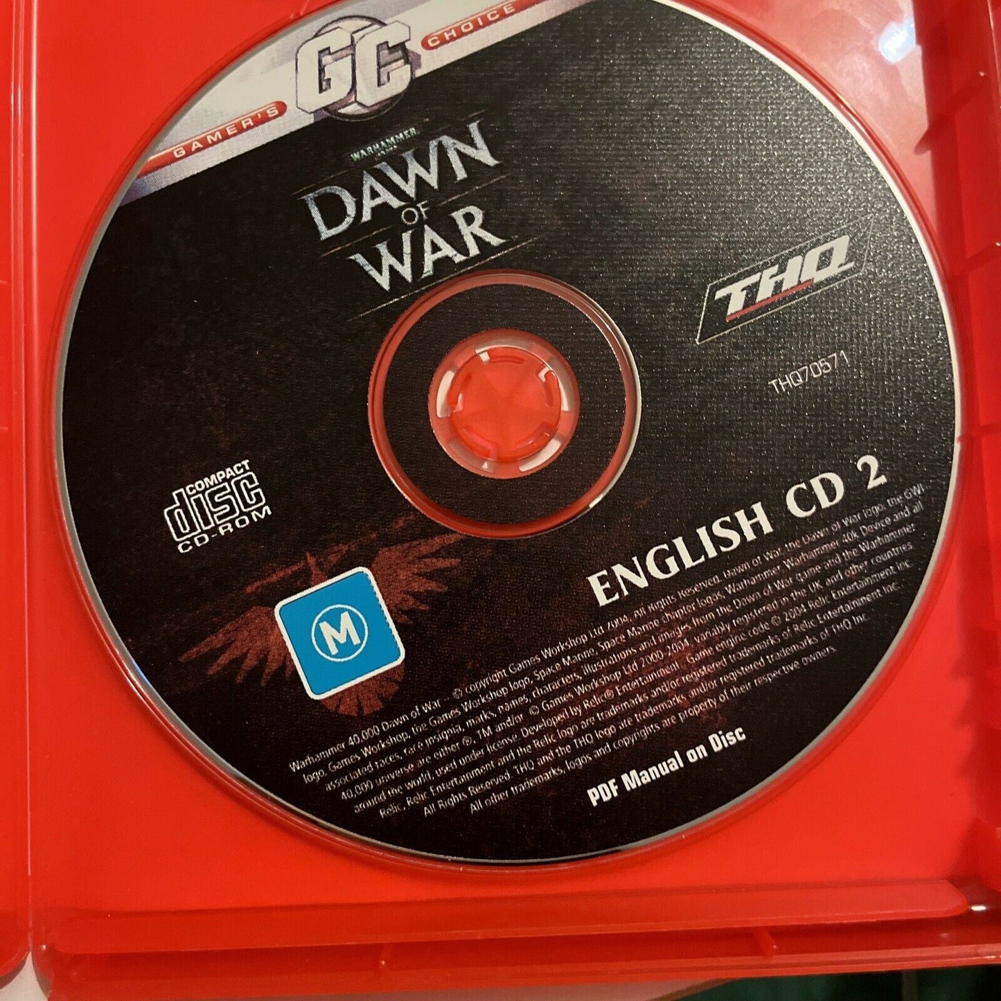 Warhammer 40,000: Dawn Of War Game Of The Year Edition (PC, 2004) CDROM