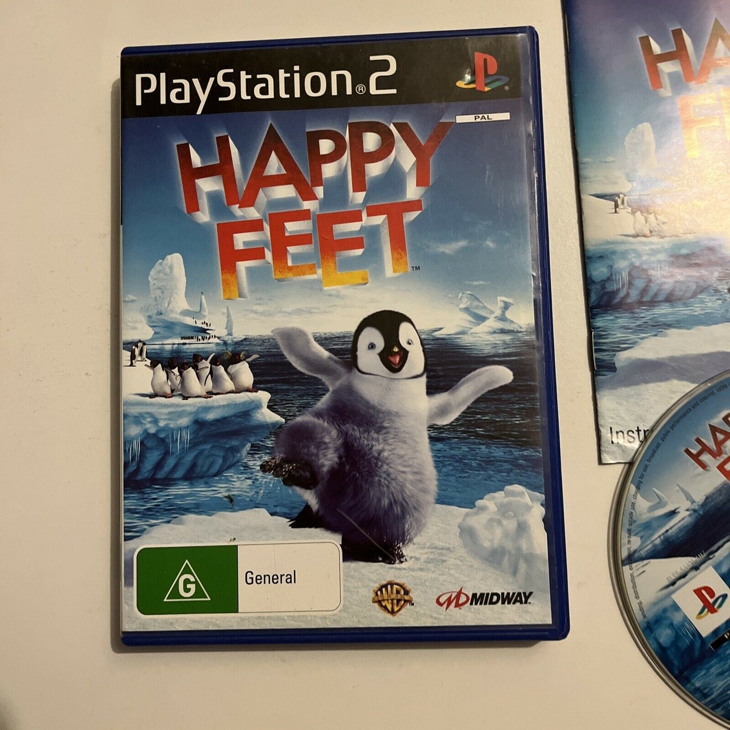 Happy Feet - Sony PlayStation 2 Console Game PAL PS2 With Manual