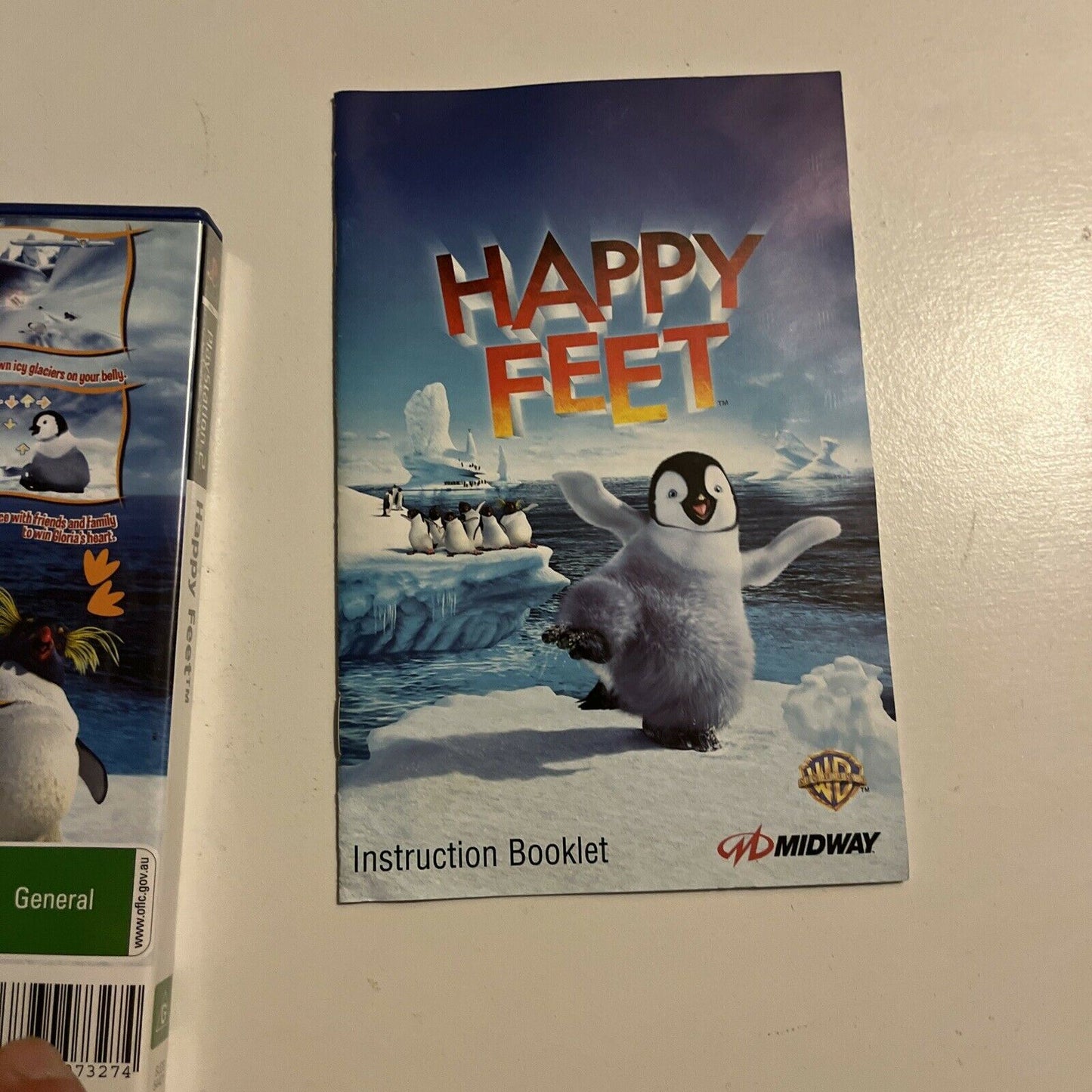 Happy Feet - Sony PlayStation 2 Console Game PAL PS2 With Manual