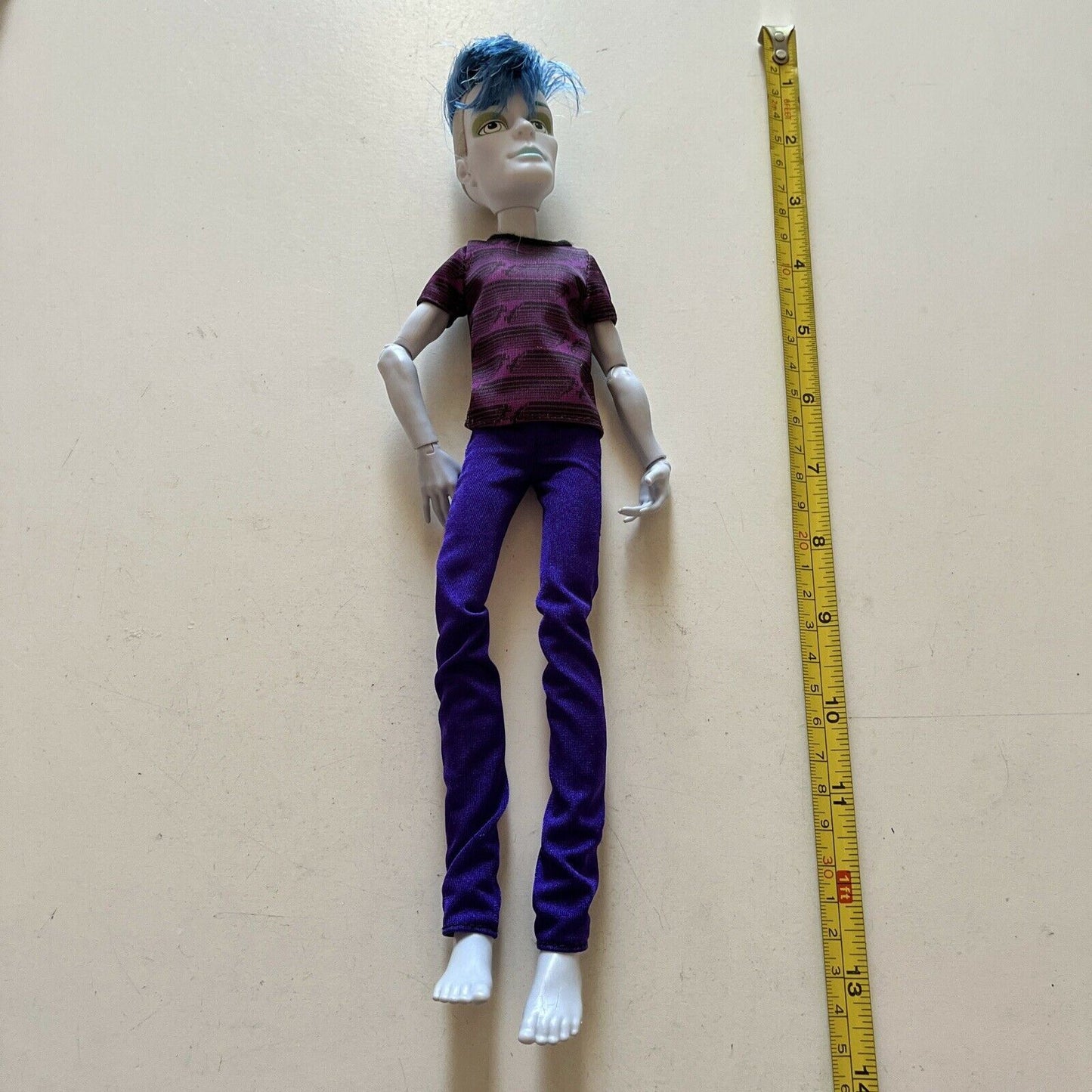 Monster High Boy 11" Doll Sloman Slo Mo Mortavitch 2013 Mattel