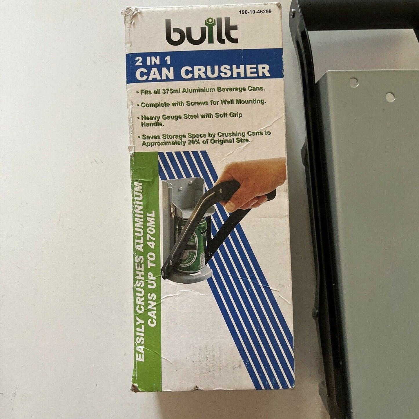 Can Crusher Heavy Duty Wall Mounted w/ Bottle Opener *Never Used*
