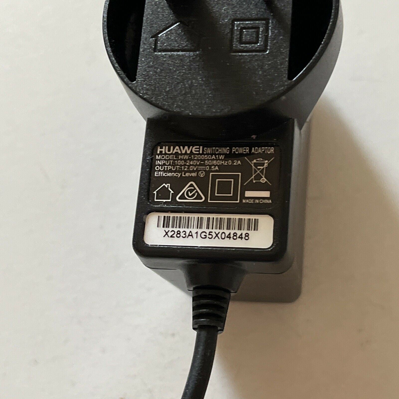 Genuine Huawei Switching Power Adapter HW-120050A1W 12V 0.5A – Retro Unit