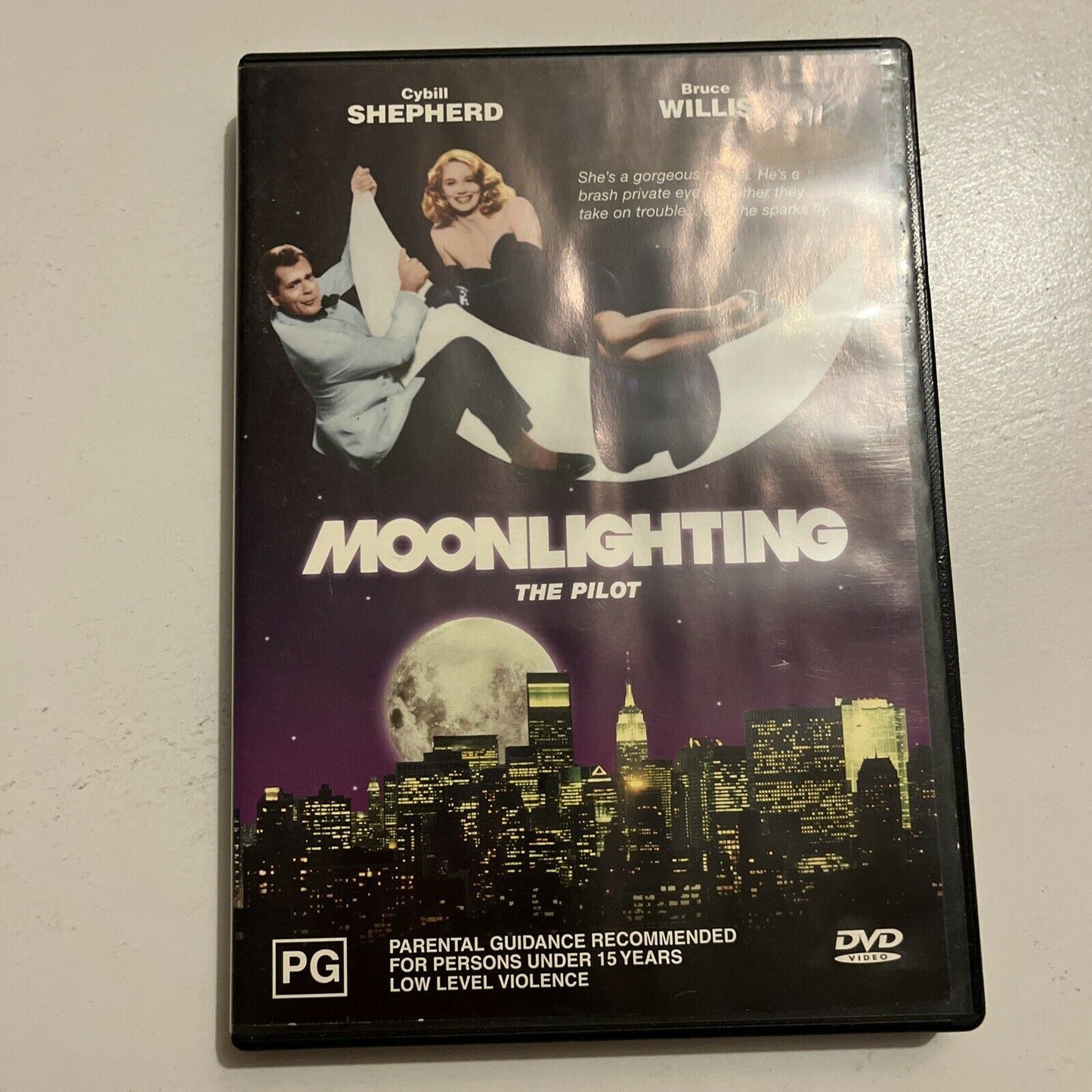 Moonlighting - The Pilot (DVD, 1985) Cybill Shepherd, Bruce Willis Region 4