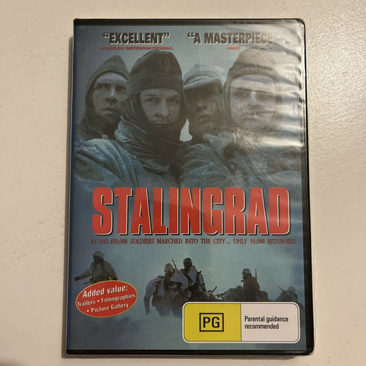 *New Sealed* Stalingrad (DVD, 1993) German War Movie. Dominique Horwitz Region 4