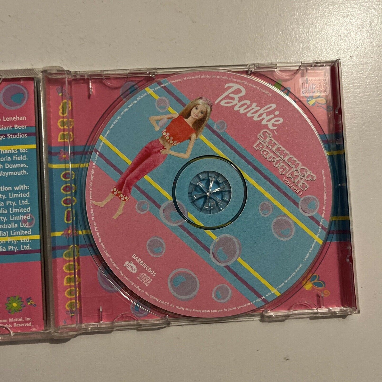 Barbie Summer Party Mix - Volume 1 (CD, 2002)