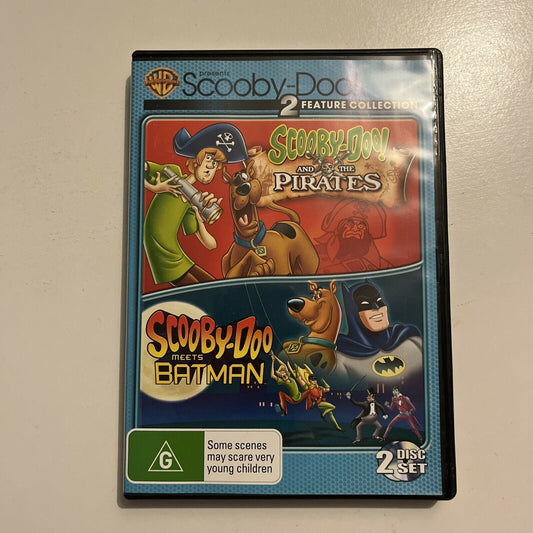 Scooby Doo And The Pirates / Scooby Doo Meets Batman (DVD,2010, 2-Disc) Region 4