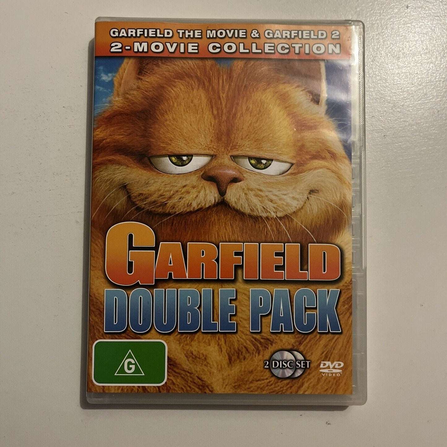 Garfield / Garfield 2 (DVD, 2007, 2-Disc) Bill Murray Region 4