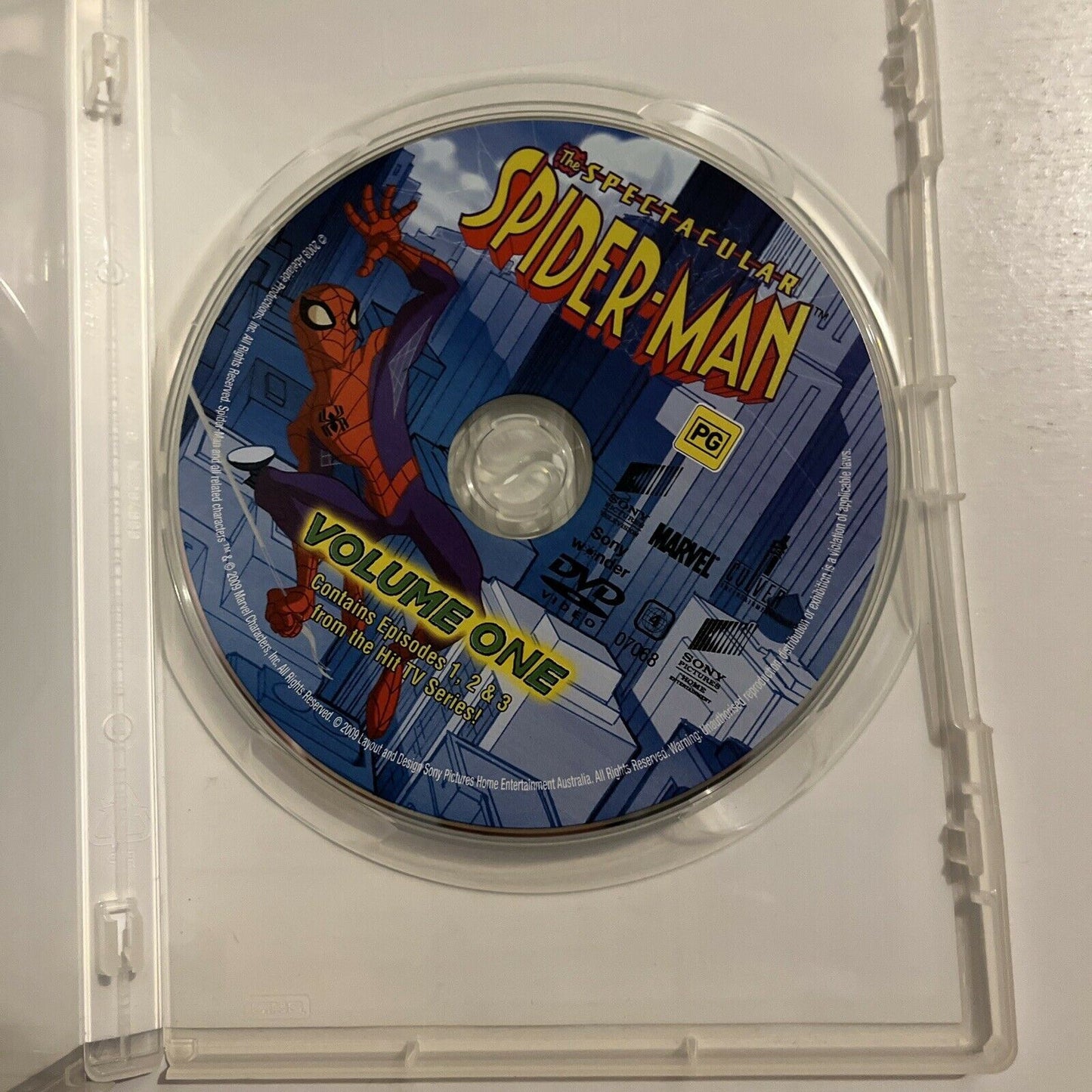 The Spectacular Spider-man : Vol 1 & 2 (DVD, 2008, 2-Disc) Region 4