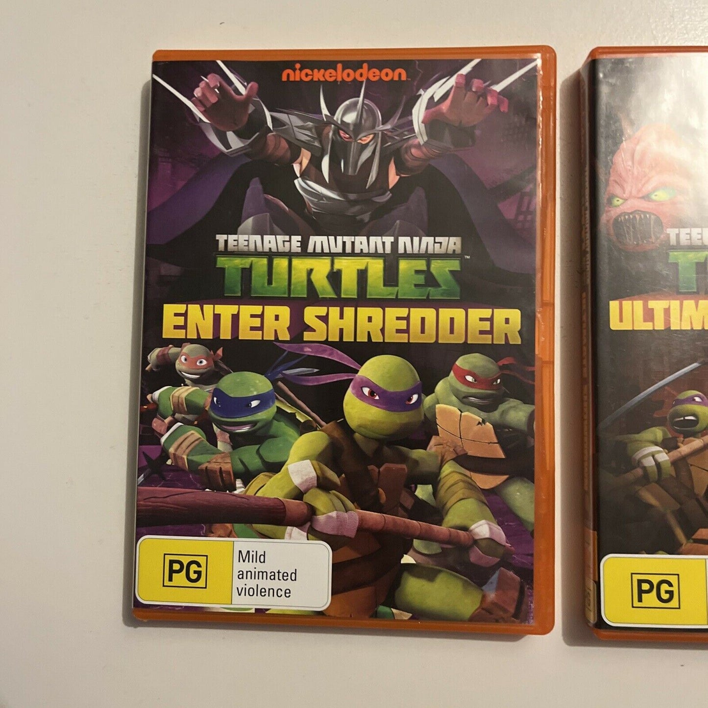 Teenage Mutant Ninja Turtles - Ultimate Showdown / Enter Shredder (DVD, 2013)