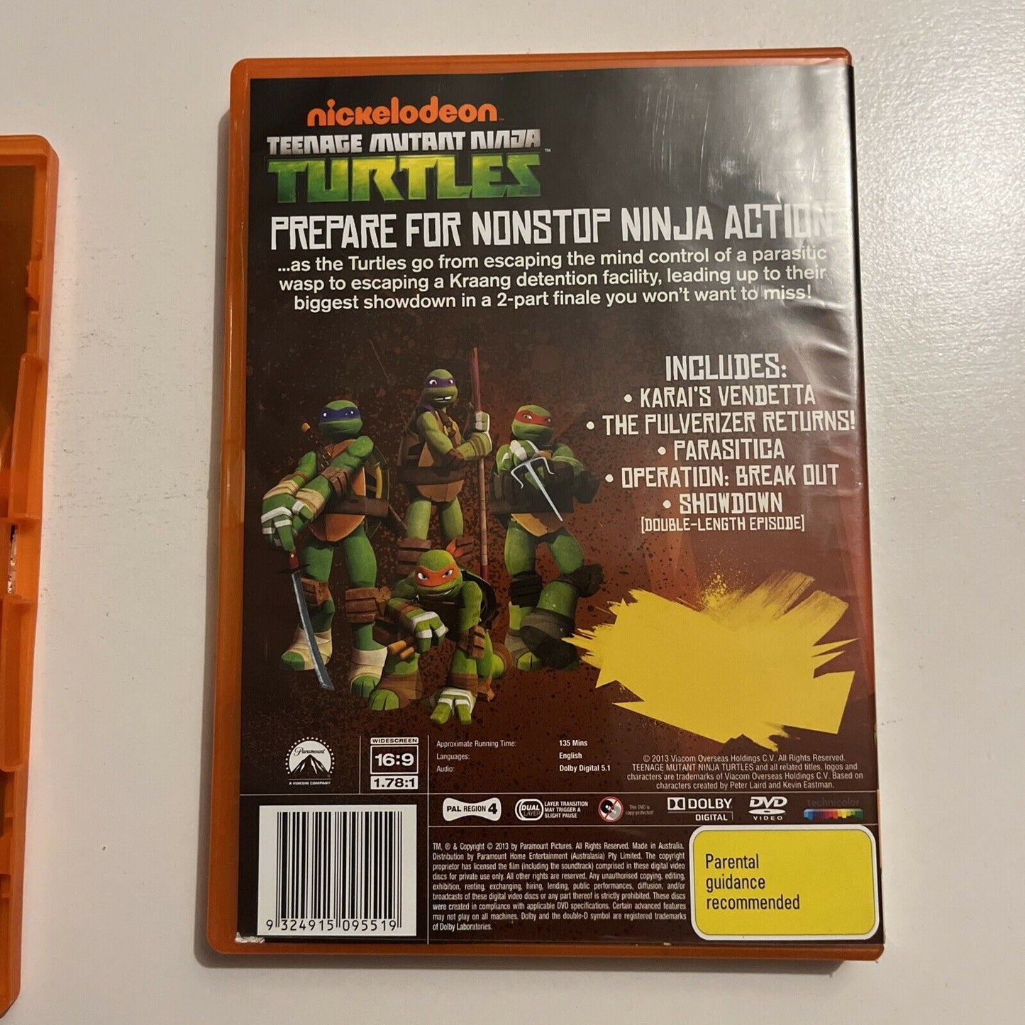 Teenage Mutant Ninja Turtles - Ultimate Showdown / Enter Shredder (DVD, 2013)