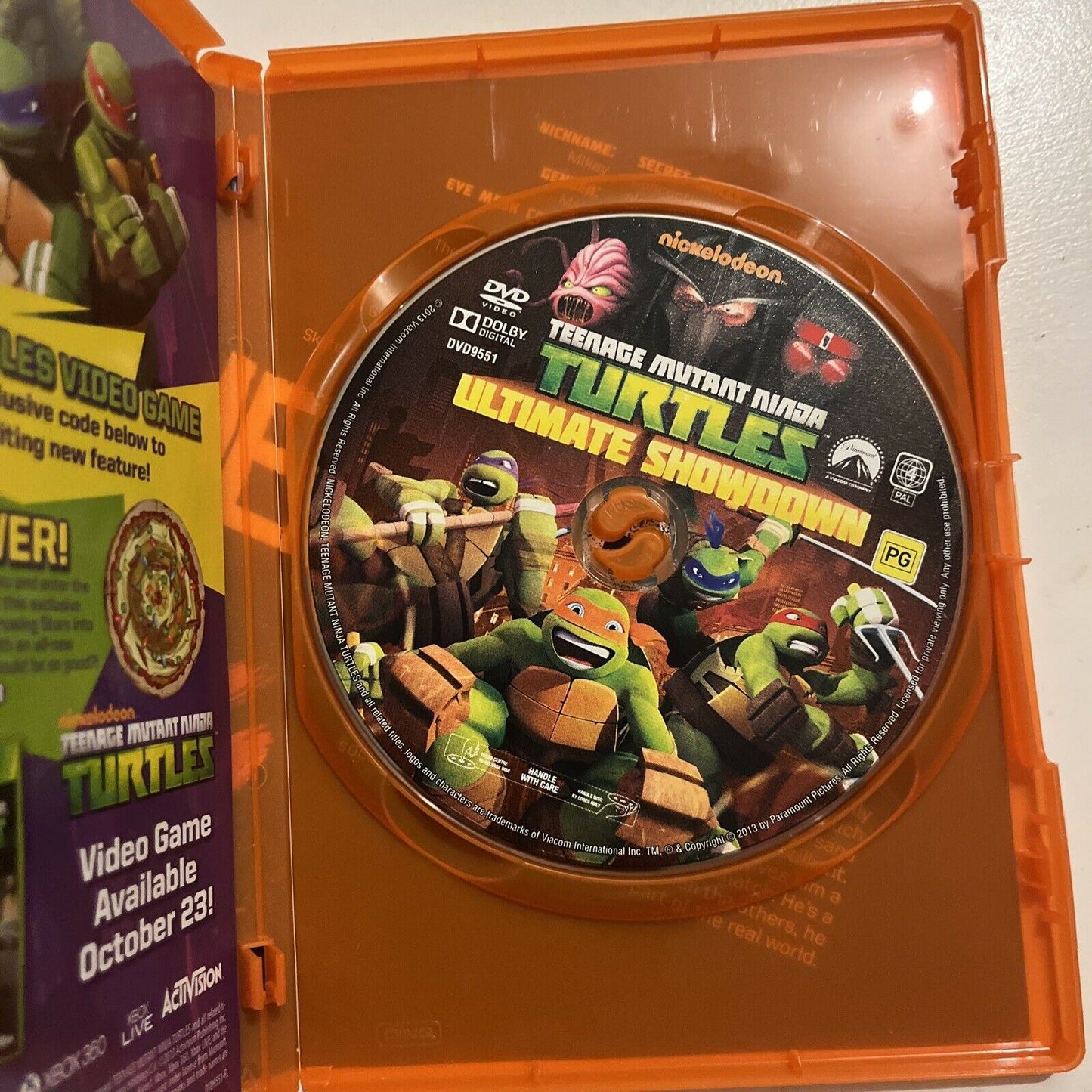 Teenage Mutant Ninja Turtles - Ultimate Showdown / Enter Shredder (DVD, 2013)