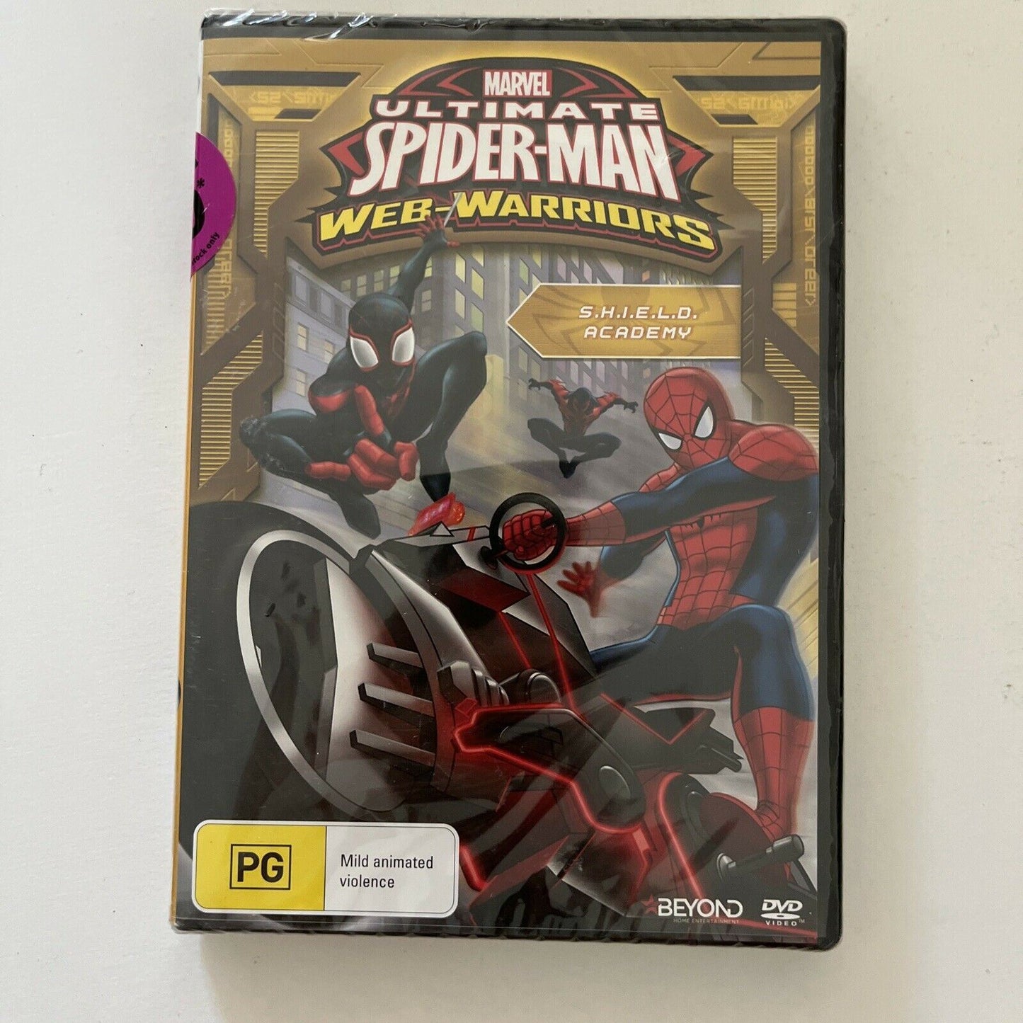 *New Sealed* Ultimate Spider-Man - S.H.I.E.L.D. Academy (DVD, 2016) Region 4