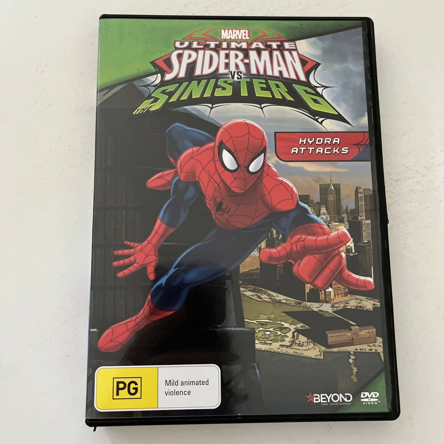 Ultimate Spiderman Vs Sinister 6 - Hydra Attacks (DVD, 2017) Region 4