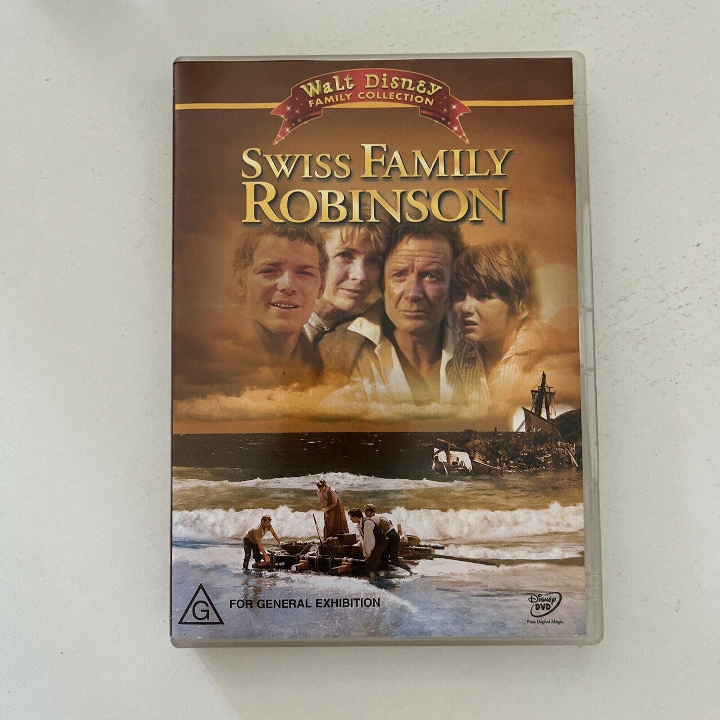 Swiss Family Robinson (DVD, 1960)  John Mills, Dorothy McGuire. Region 4