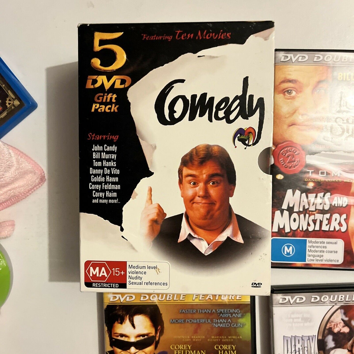 Comedy 5 DVD Gift Pack: Corey Haim, Corey Feldman, Bill Murray,  Tom Hanks