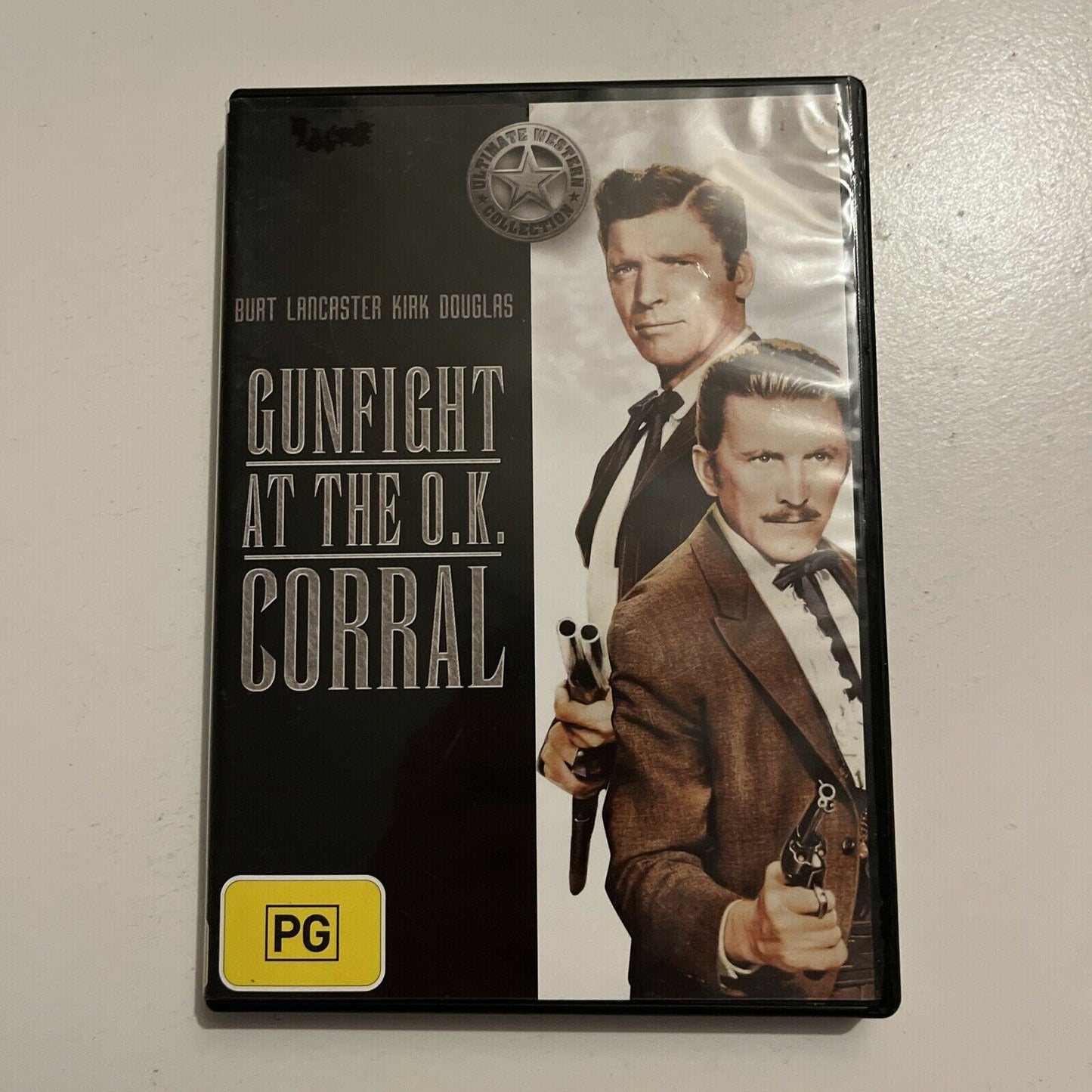 Gunfight At The O.K. Corral (DVD, 1957) Burt Lancaster, Kirk Douglas. Region 4