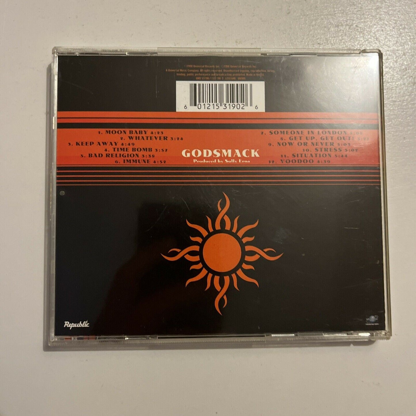 Godsmack By Godsmack (CD, 1998)