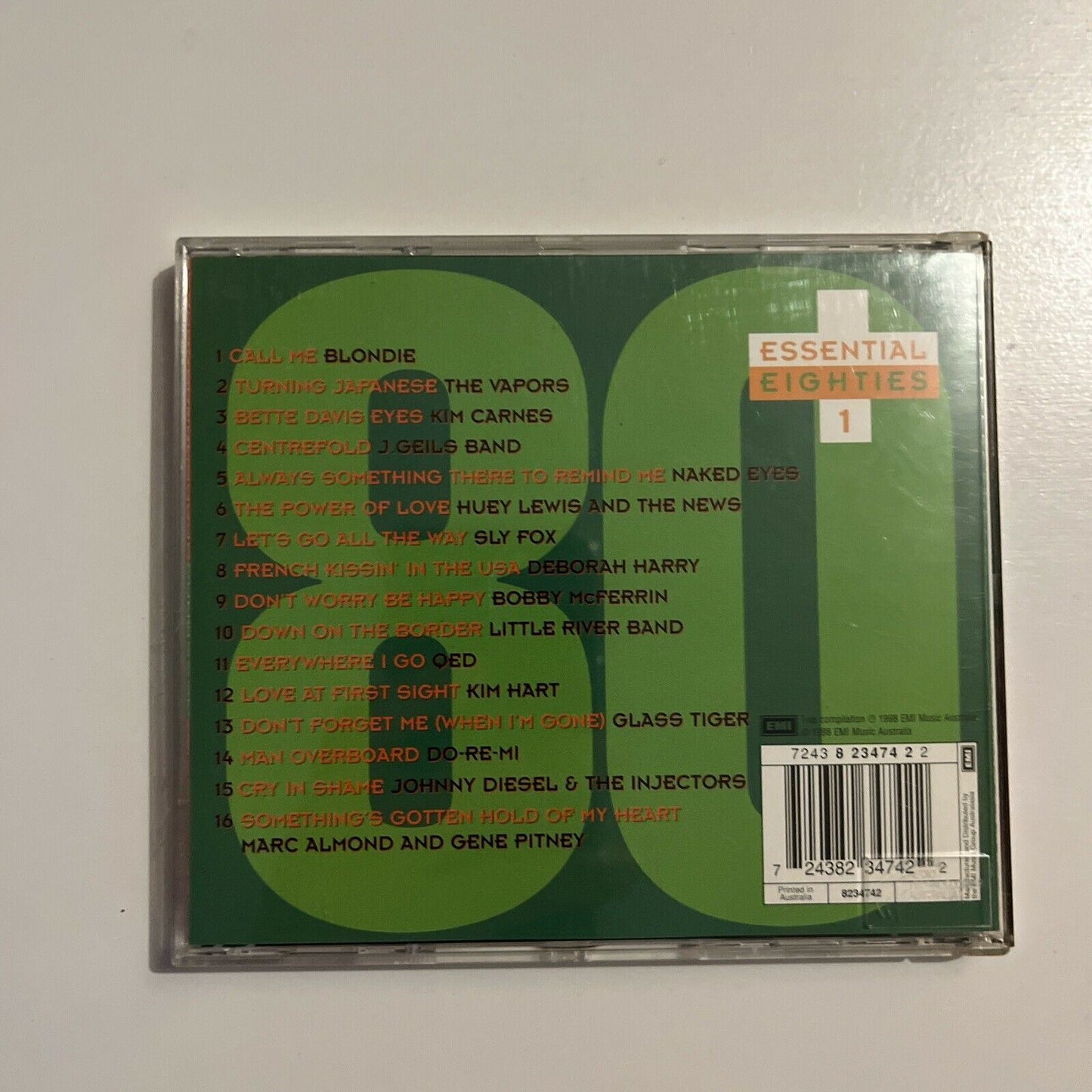 The Essential Eighties 1 by Various Original Artists (CD, 1998, EMI (Aust.))