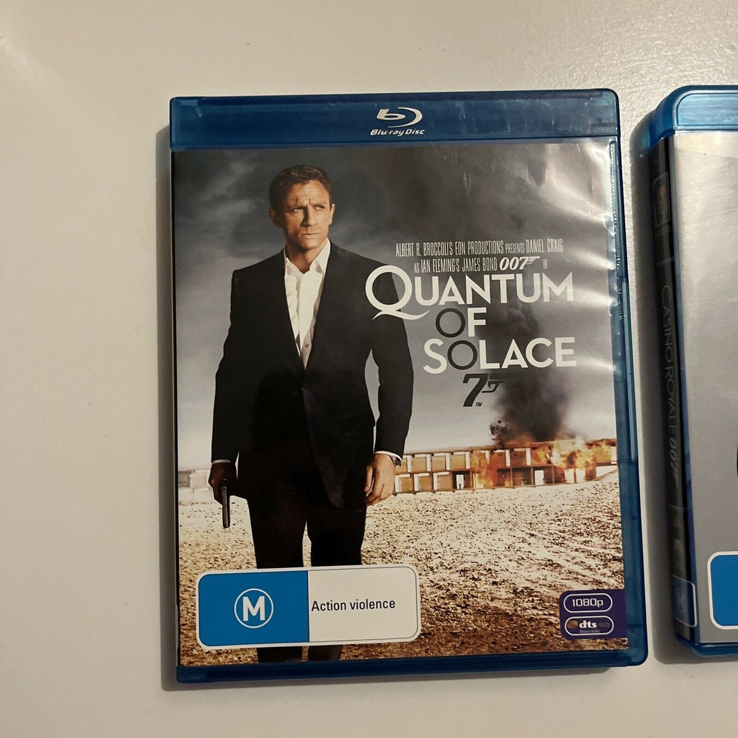James Bond: Casino Royale / Quantum Of Solace (Blu-ray, 2008, 2-Disc) Region B