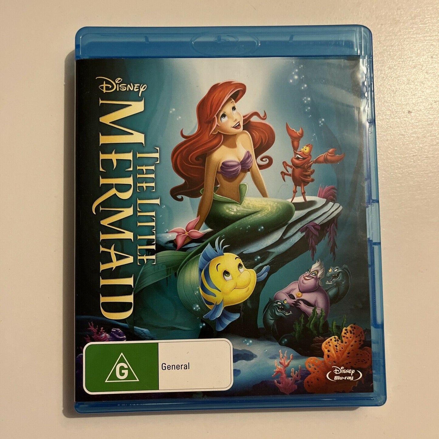 The Little Mermaid (Blu-ray, 1989) All Regions