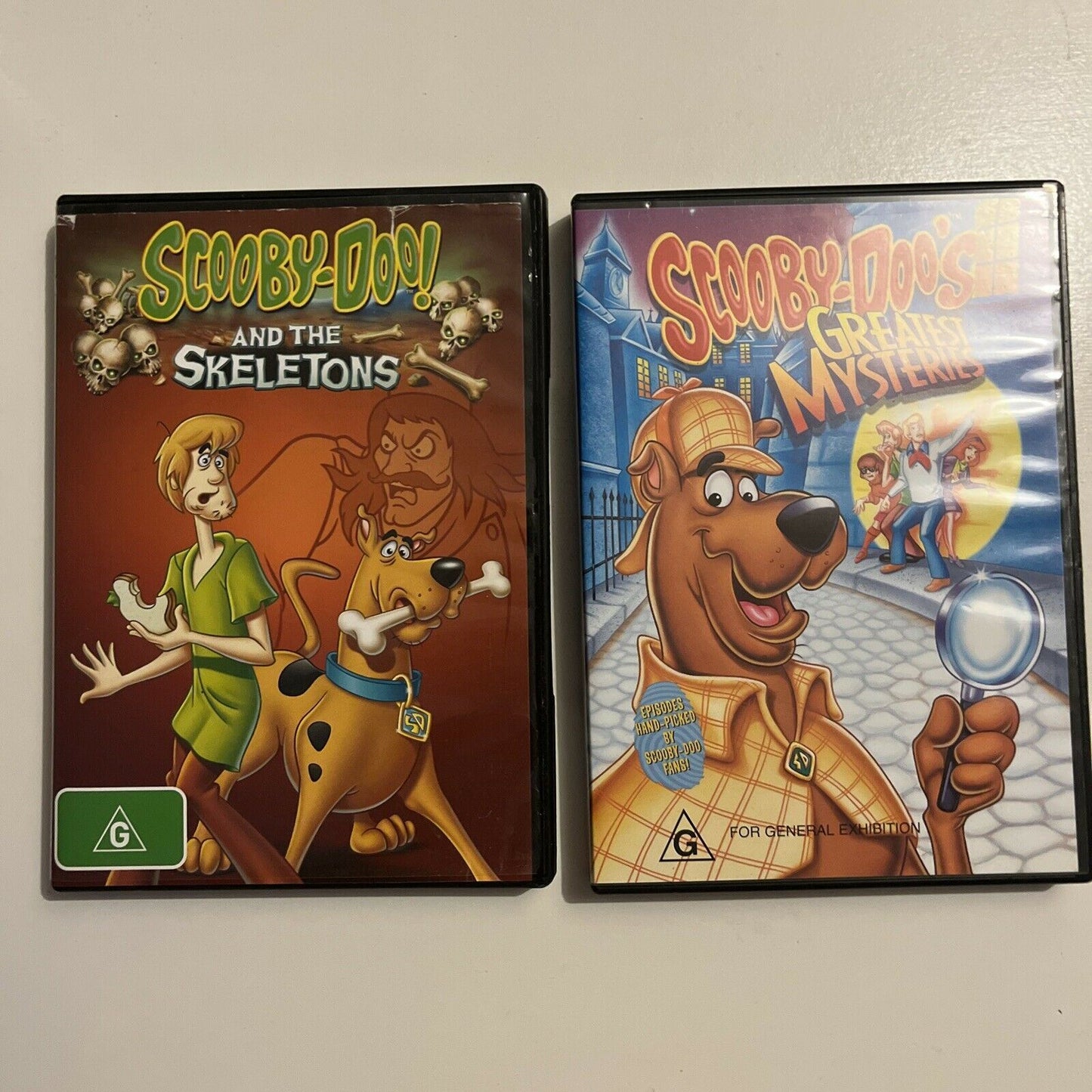 Scooby-Doo! And The Skeletons / Great Mysteries (DVD, 2013, 2-Disc) Region 4