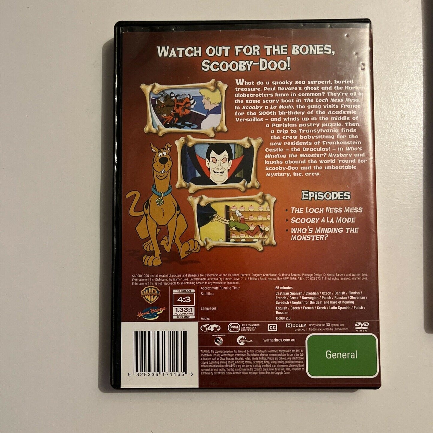 Scooby-Doo! And The Skeletons / Great Mysteries (DVD, 2013, 2-Disc) Region 4