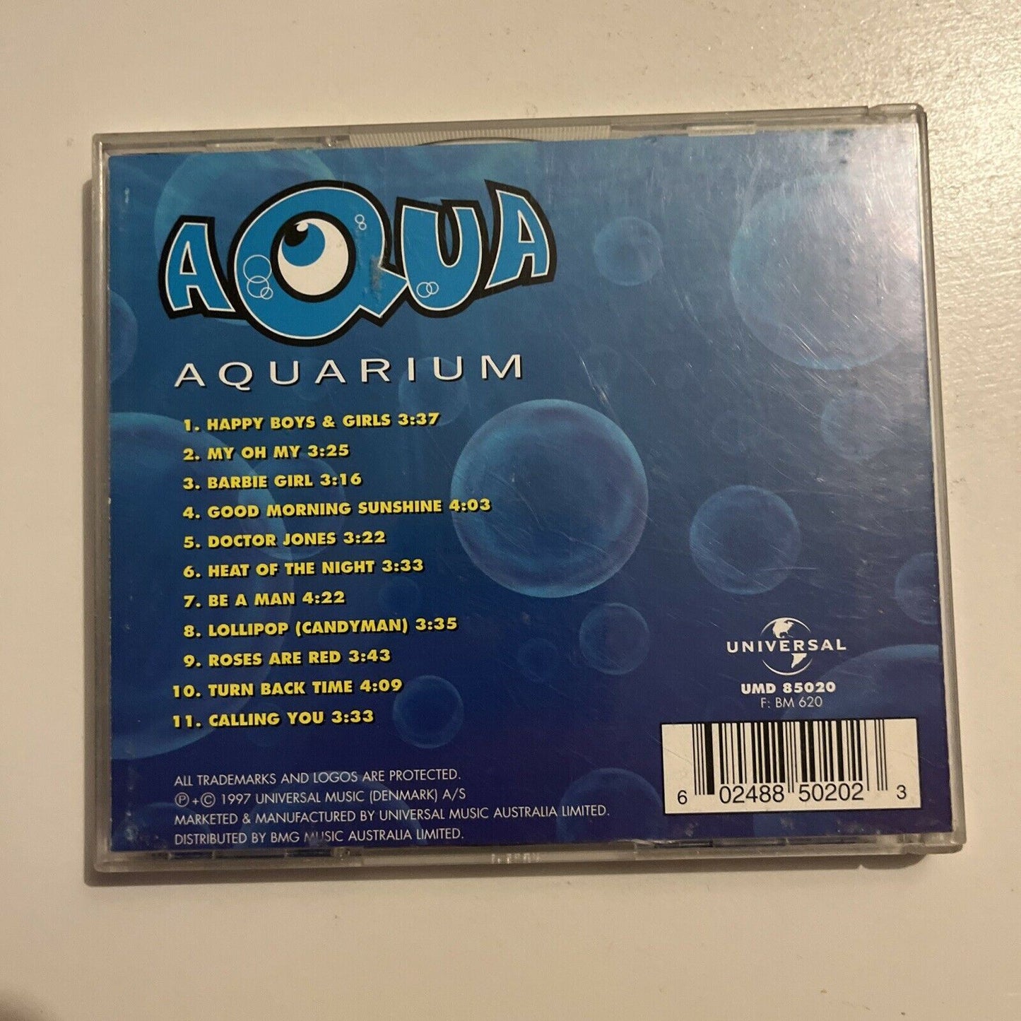 Aqua - Aquarium (CD, 1997)