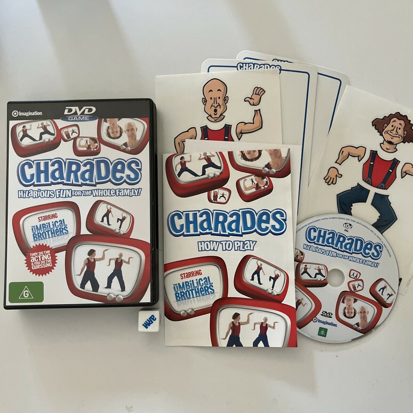 Charades With The Umbilical Brothers - Interactive DVD Game (DVD, 2005)