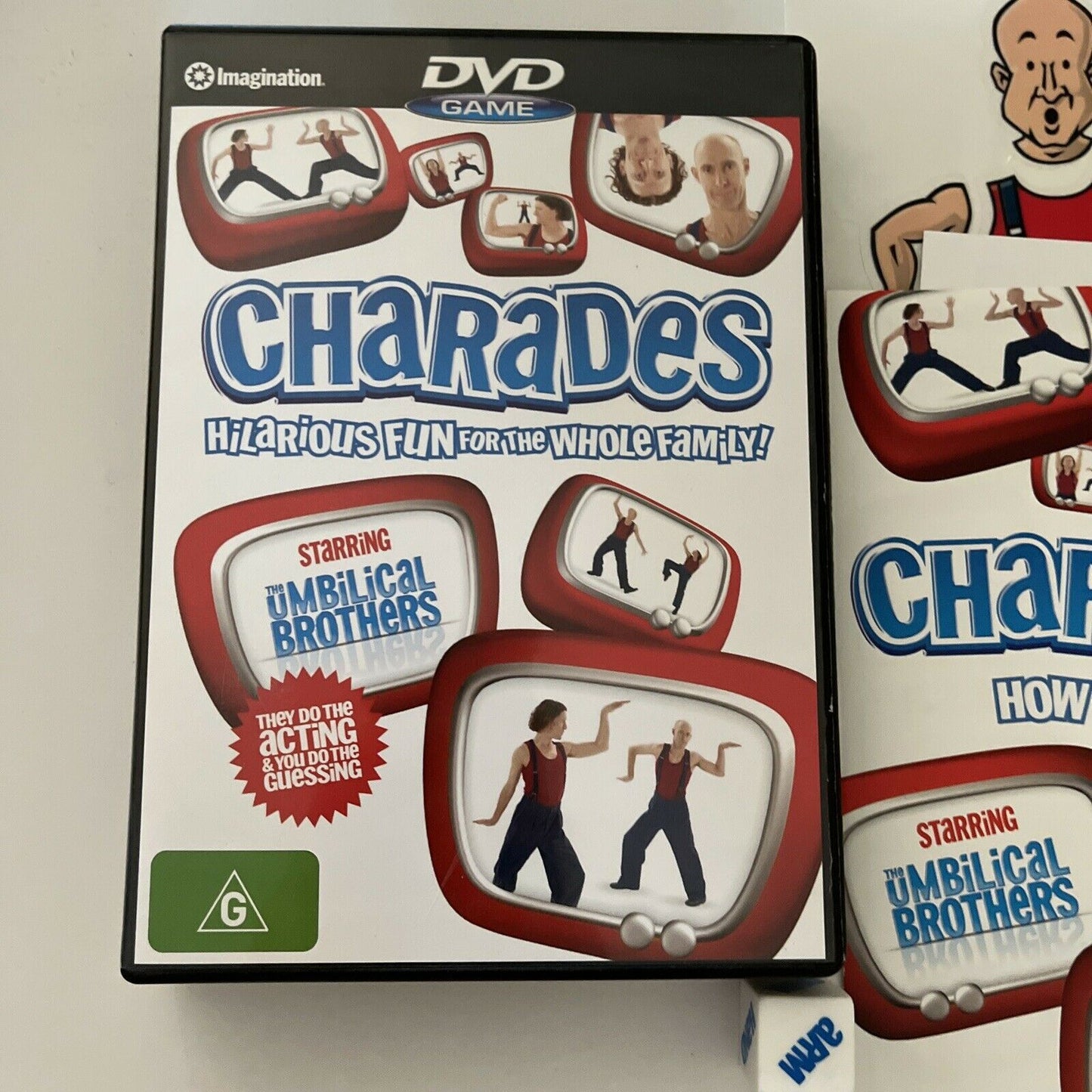 Charades With The Umbilical Brothers - Interactive DVD Game (DVD, 2005)