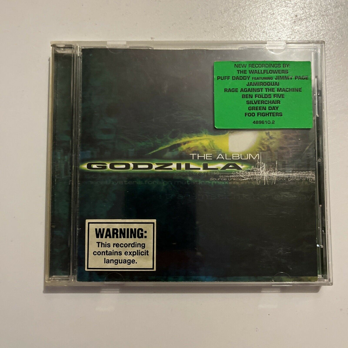 Cd Ripped Out Godzilla Godzilla The Album - Motion Picture Soundtrack (CD, 1998) – Retro Unit