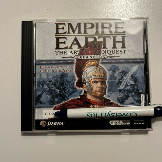 Empire Earth - The Art Of Conquest Expansion PC CDROM Win95/XP/7