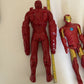 3x Iron Man Marvel Hasbro Action Figure 13" 2017, 2x 11" 2016,